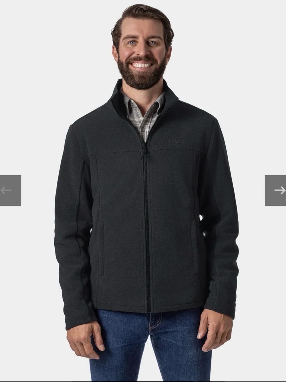 Ororo Men's Heated Jacket - River Ridge Men’s Heated Fleece Jacket Liner - Small